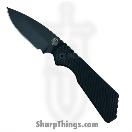 Protech – PT207 – Strider PT+ – Automatic Knife – Magnacut DLC Drop Point – Aluminum – Black