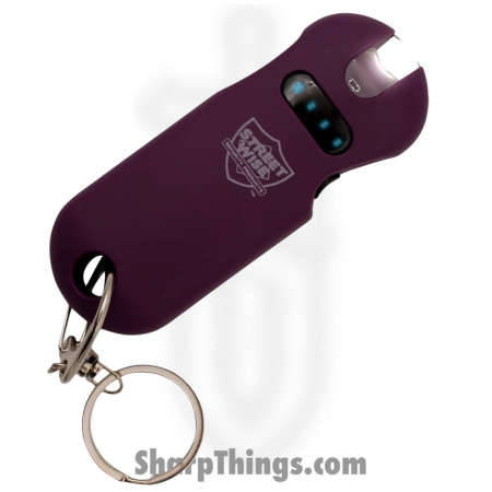Streetwise – SWS24DP – SMART 24,000 Keychain Stun Gun – Dark Purple