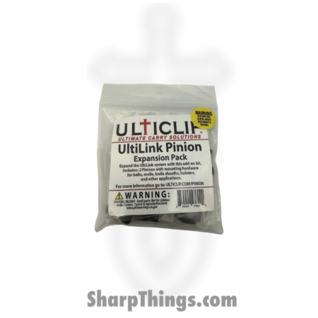 ULTICLIP – 622-DPIN – UltiLink Pinion Expansion Pack – Steel – Black