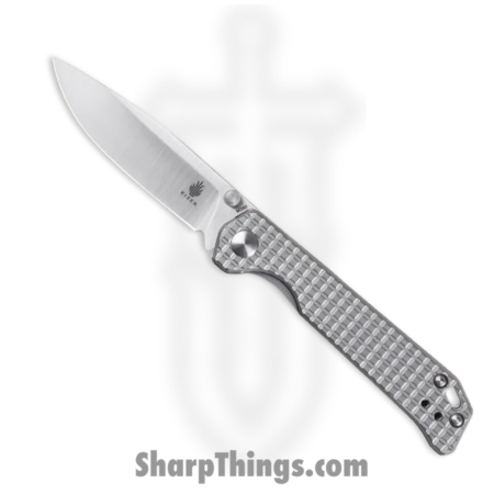 Kizer – KI3458RA2 – Begleiter Mini – Folding Knife – M390 Satin Drop Point – Titanium – Gray