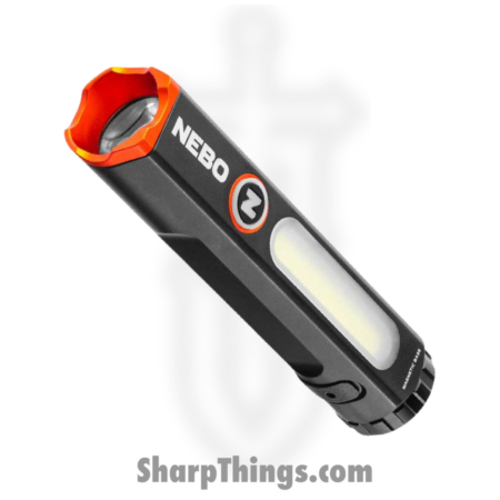 Nebo – NEB-POC-1004 – Mini Larry 500 – 500 Lumen Worklight Flashlight – Aluminum – Black