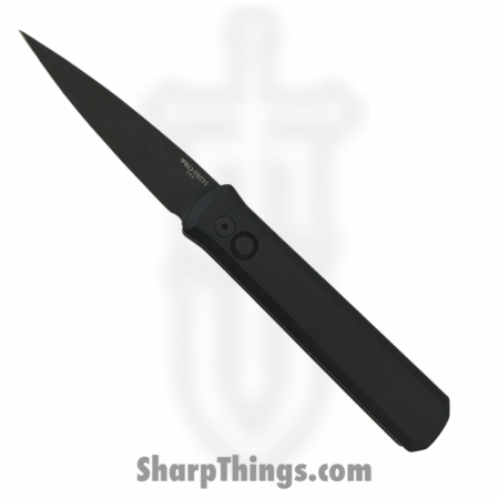 Protech – 921 Swat – Godfather – Automatic Knife – 154CM Black Spear Point – 6061-T6 Aluminum – Black