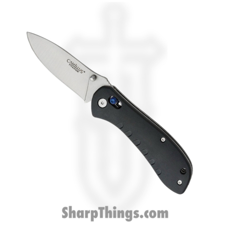 Camillus – CM19618 – Rovax – Folding Knife – 420 Stainless Satin Drop Point – GFN – Black