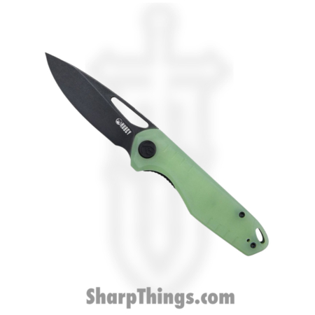 Kubey – KUB324B – Doris – Folding Knife – D2 Stonewash Coated Drop Point – G10 – Jade