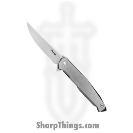 Ruike – RKEP108SF – P108 – Folding Knife – 14C28N Sandvik Satin Spear Point – Stainless Steel – Gray