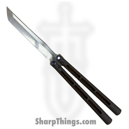 Medford Knife – MK2164TT-38A3-TFQE-Q4 – Viceroy – Balisong – s45vn Tumbled Tanto – Titanium – Violet