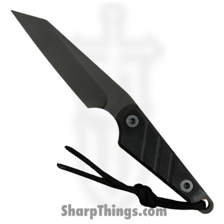 Medford Knife and Tool – MK1144PQ-08KB-SPQ3-Q4 – UDT 1 – Fixed Blade Knife – S45vn Coated Wharncliffe – G10 – Black