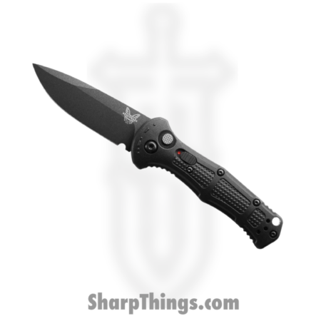 Benchmade – 9570BK – Mini Claymore – Automatic Knife – CPM-D2 Coated Drop Point – Grivory – Ranger Green