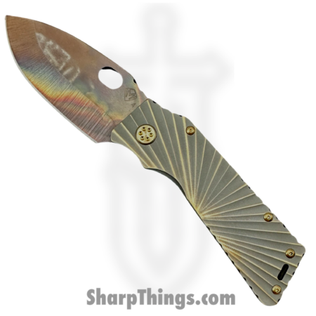 Medford – MK0144VQ-36A1-T1C1-Q4 – TFF-1 – Folding Knife – S45VN Vulcan Drop Point – BB/Cement with Bronze “Rising Sun” – Bronze
