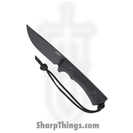 Acta Non Verba Knives – ANVP200046 – P200 – Fixed Blade Knife – Sleipner Tool Black Drop Point – GRN – Black