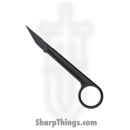 Bastinelli Creations – BAS14 – Picoeur Black Cerakote – Fixed Blade Knife – N690 PVD Tanto – Black