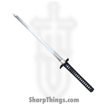 Battle Blades – BBISC – Shinobi Chokuto – Fixed Blade Knife – T10 Polished  – Wood – Black