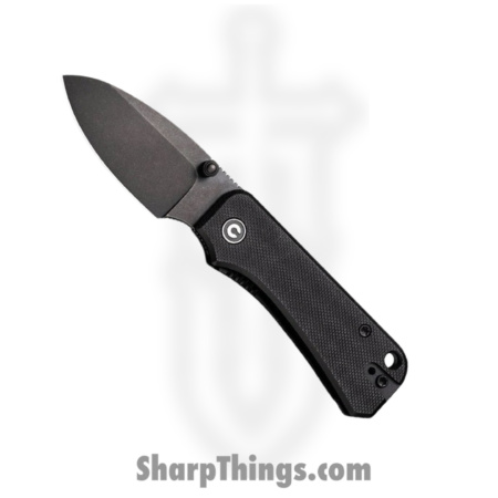 Civivi – CIVC19068S2 – Baby Banter Linerlock – Folding Knife – Nitro-V Black Stonewash Drop Point – G10 – Black