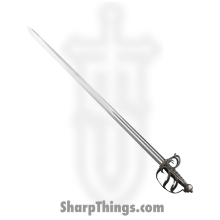 Cold Steel – CS88SEB – English Back Sword – Fixed Blade Knife – 1055 Satin  – Cast Metal – Gray