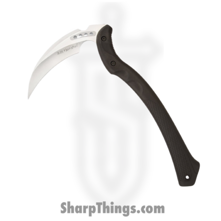 United Cutlery – UC3398 – Honshu Karito Kama – Fixed Blade Knife – 7Cr13 Satin Hawkbill – Injection-Molded Nylon – Black