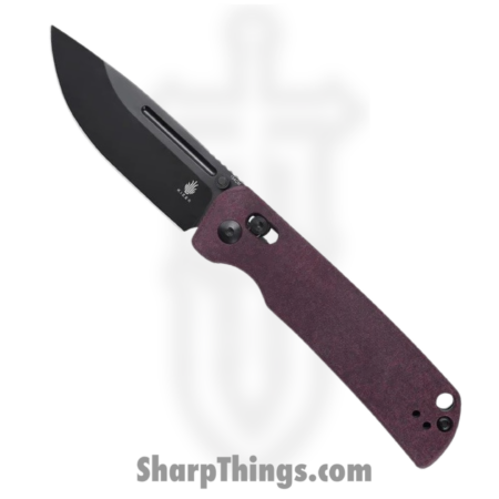 Kizer – KIV4481C1 – Escort – Folding Knife – 154CM Black Drop Point – Richlite – Red