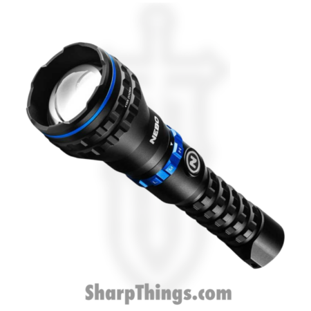 Nebo – NEB-FLT-0026 – Luxtreme MZ60 Blueline Flashlight – 1000 Lumen – Half Mile Plus Spotlight