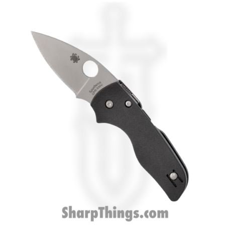 Spyderco – SC230GP – Lil’ Native – Folding Knife – CPM-S30V Satin Spear Point – G10 – Black