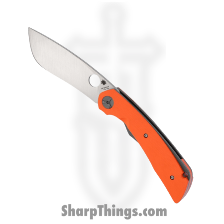 Spyderco – SC239GPOR – Subvert Linerlock – Folding Knife – CPM-S30V Satin Drop Point – G10 – Orange