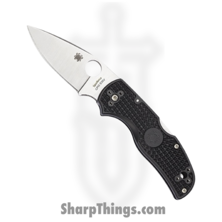 Spyderco – SC41PBK5 – Native 5 – Folding Knife – S30V Satin Drop Point – FRN – Black