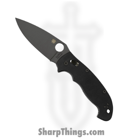 Spyderco – SC95GPBBK2 – Manix2 XL – Folding Knife – S30V Black Drop Point – G10 – Black