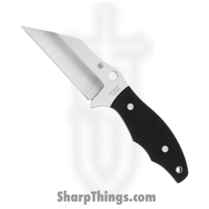 Spyderco – SCFB09GP2 – Ronin 2 – Fixed Blade Knife – CTS-BD1 Satin Wharncliffe – G10 – Black