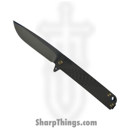 Medford – 030724A – M-48 – Folding Knife – S45VN DLC Drop Point – Aluminum – Black