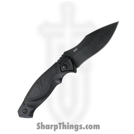 Boker Magnum – BOM02RY300 – Advance Pro – Fixed Blade Knife – 440C Black Clip Point – Synthetic – Black