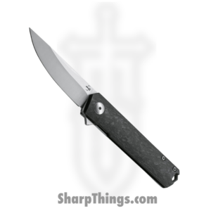 Boker Plus – BOP01BO231  – Kwaiken Compact – Folding Knife – D2 Satin Clip Point – Carbon Fiber and Titanium – Black