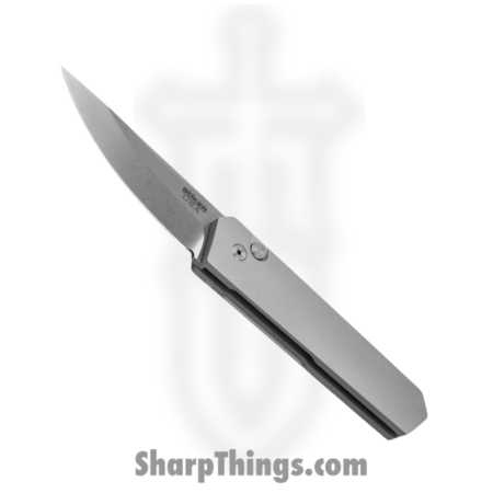 Boker Plus – BOP01BO253 – Kwaiken Compact – Automatic Knife – 154CM Satin Drop Point – Aluminum – Gray