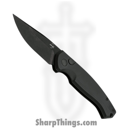 Boker Plus – BOP01BO365 – Karakurt – Automatic Knife – 154CM Black Clip Point – Aluminum – Black