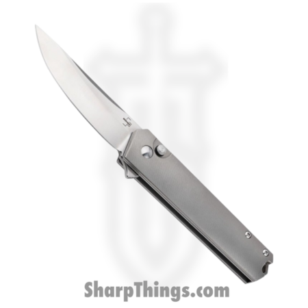 Boker Plus – BOP01BO619 – Kwaiken – Folding Knife – CPM S35VN Satin Extended Tang – Titanium – Gray
