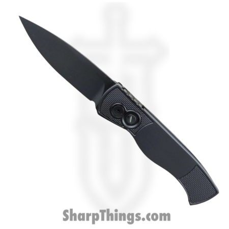 ProTech – T203-Operator – TR2 Operator – Folding Knife – Magnacut Black Clip Point – 6061-T6 Aluminum – Black