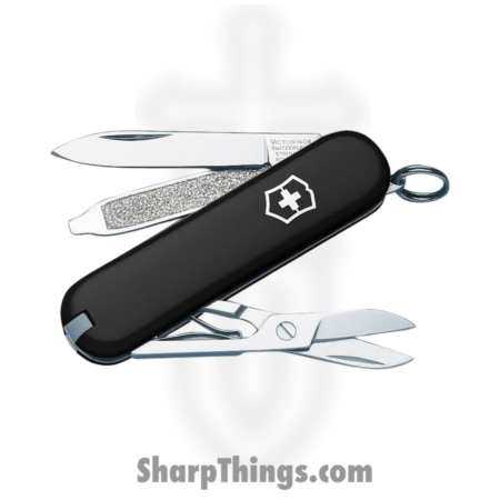 Victorinox – VN062233033X2 – Classic SD – Stainless Polished Multi – ABS/Celidor – Black