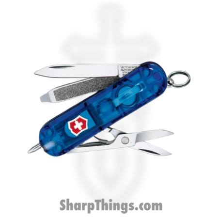 Victorinox – VN06226T2033X1 – Signature Lite – Stainless Polished Multi – ABS/Celidor – Blue
