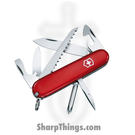 Victorinox – VN14613033X1 – Hiker – Stainless Polished Multi – ABS/Celidor – Red