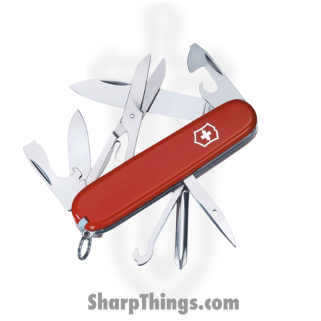 Victorinox – VN14703033X1 – Super Tinker – Folding Knife – Stainless Polished Multi – ABS/Celidor – Red