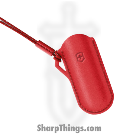 Victorinox – VN40670  – Classic Pouch Icon – Leather – Red