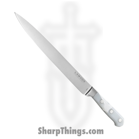 Lamson – 69945 – 10″ Premier Forged Slicing Knife – 4116 Polished  – Acrylic – Ice