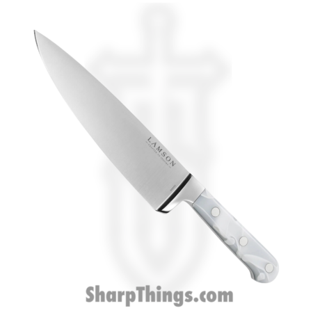 Lamson – 69950 – 8″ Premier Forged Chef Knife – 4116 Polished  – Acrylic – Ice