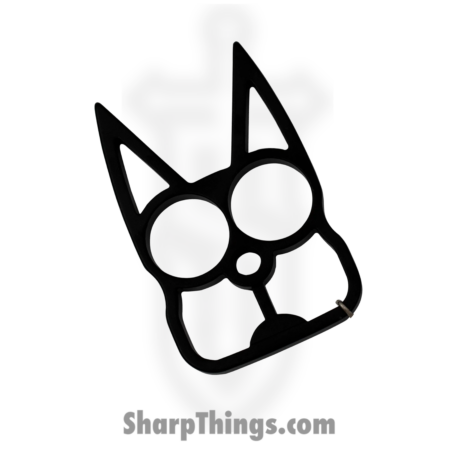 VOC – CT-009-BK – Cat Public Safety Keychain – Stainless Steel – Black