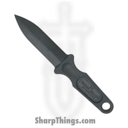 Executive Knives – EX1 – Letter Opener II – Fixed Blade Knife – Dagger – Fiberglass Filled – Black