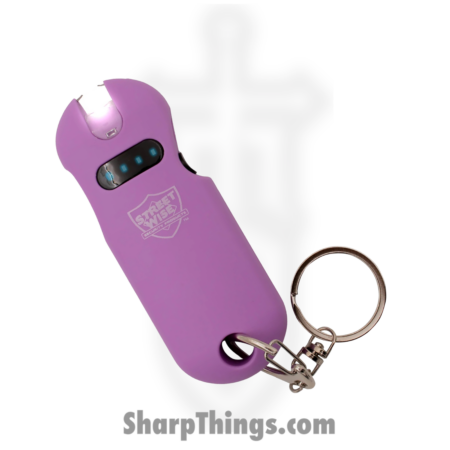 Streetwise – SWS24LP – 24 Mill Smart Keychain Stun Gun – Light Purple