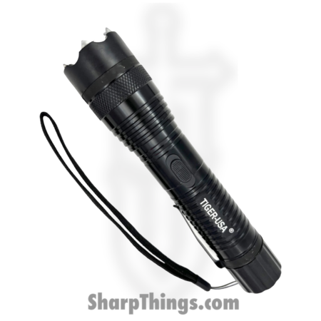 Tiger USA – TD-1102-BK – Extreme 100 Mill V Stun Gun Flashlight – Black