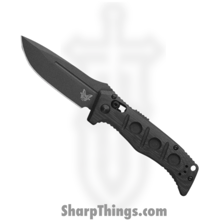 Benchmade – 2730GY-1 – Mini Auto Adamas – Automatic Knife – CPM-Magnacut Coated Drop Point – G10 – Black