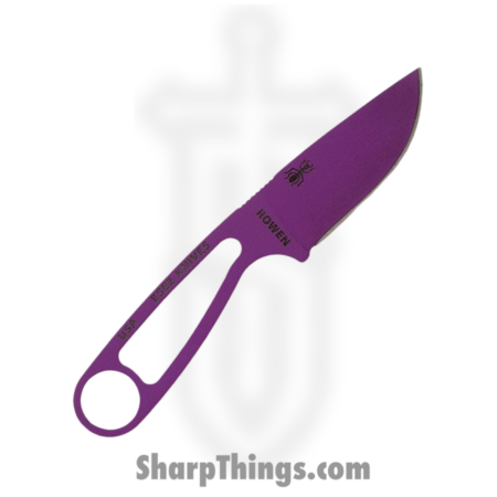 ESEE – ESIPURP – Izula – Fixed Blade Knife – 1095 Carbon Steel Purple Drop Point – Steel – Purple