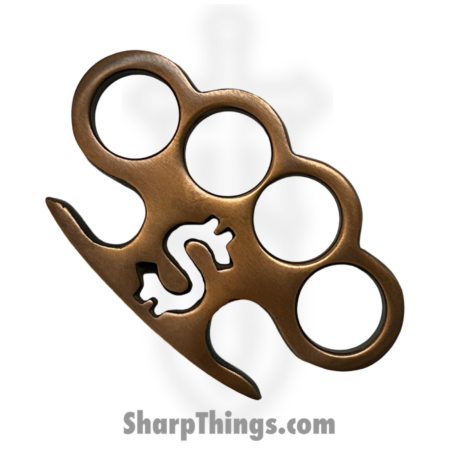 VOC – CI-200-DOL-CA – Dollar Sign Brass Knuckle – Copper Powder Coated
