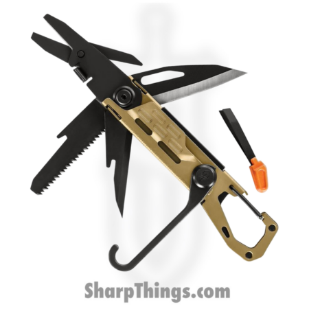 Gerber – G1744 – Stake Out Multi Tool – Coated Multi – Aluminum – Black Gold