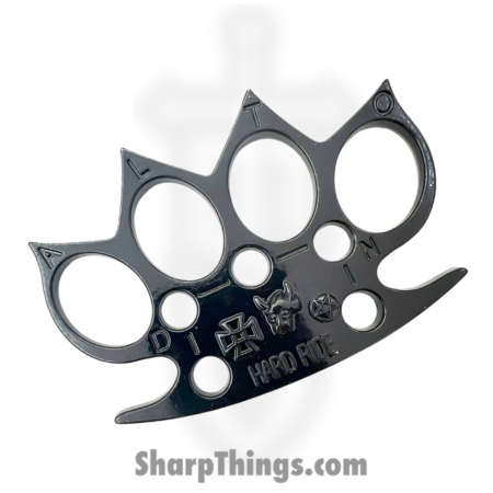 VOC – KN-12-BK – Hard Ride Heavy Duty Metal Buckle Paper Weight – Solid Brass – Black