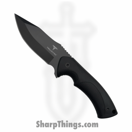 Takumitak – TKF306 – Fit – Fixed Blade Knife – 3Cr13 SS Coated Clip Point – FRN – Black/ Coyote Tan